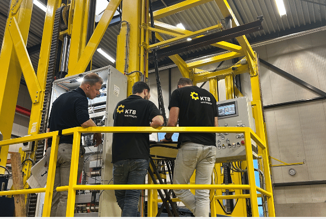 Testen in onze eigen productiehal in Hattemerbroek