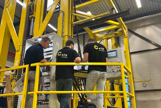 Testen in onze eigen productiehal in Hattemerbroek