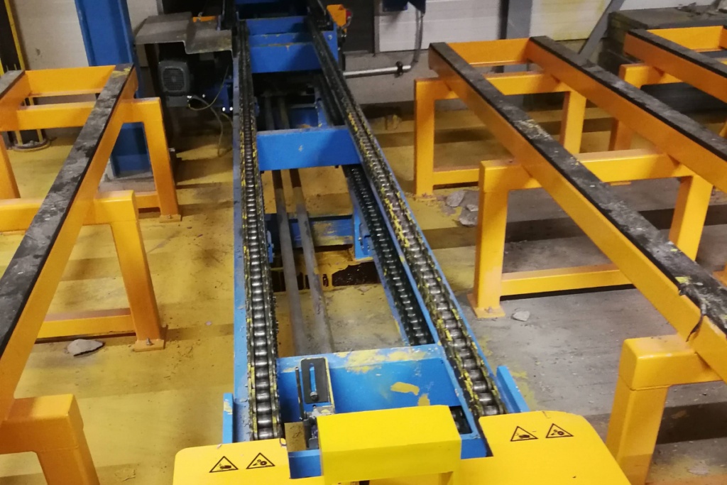 Transportbaan automatisering productielijn