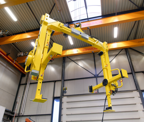 Hijs traverse productie elementen