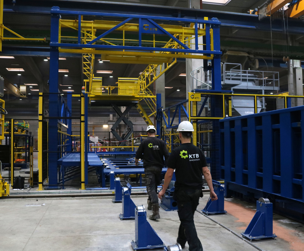 projectmanagement bij KTB Machinery